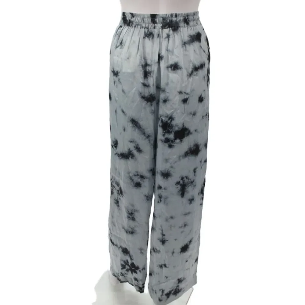Maison Hotel Womens Ankle Tie-Dye Viscose Pull On Pants Multicolor Size M - Picture 3 of 6